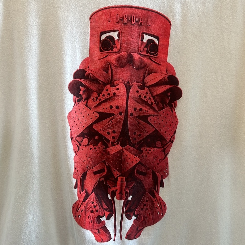 Rare Jordan T-Shirt with Animated Jordan Character